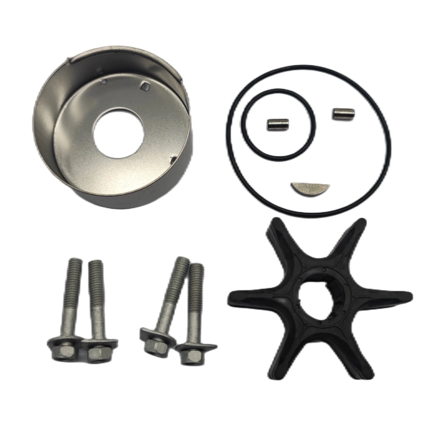Water Pump Impeller Kit 6CB-W0078-00 for Yamaha VF 225 250 HP (4-Stroke)