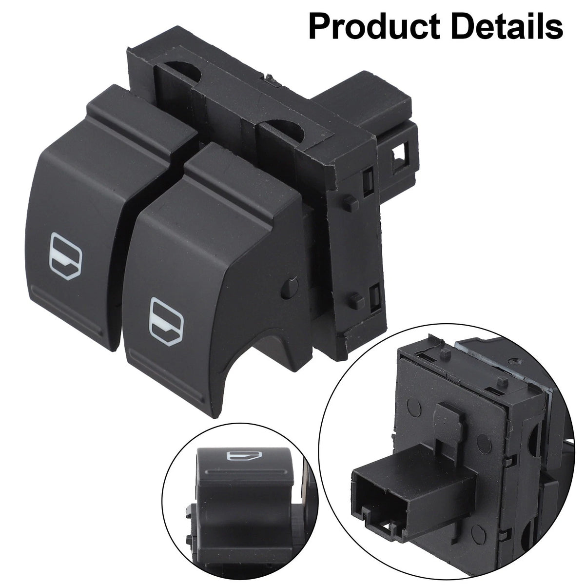 Replacement Window Switch for Golf MK5, Jetta Driver Side (2006–2010)