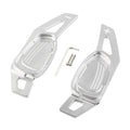 Steering Wheel Shift Paddle Shifter Trim Cover for Audi A5/S5/SA5 (2016) Silver