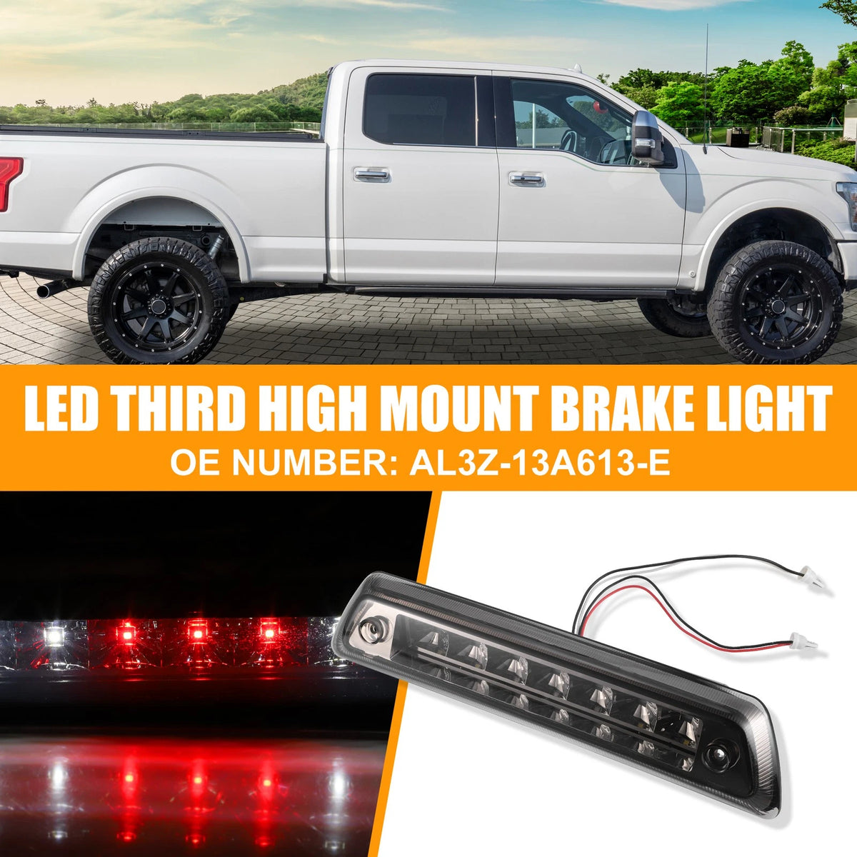 High Mount Third Brake Light for Ford F-150 SuperCab (2004–2014)