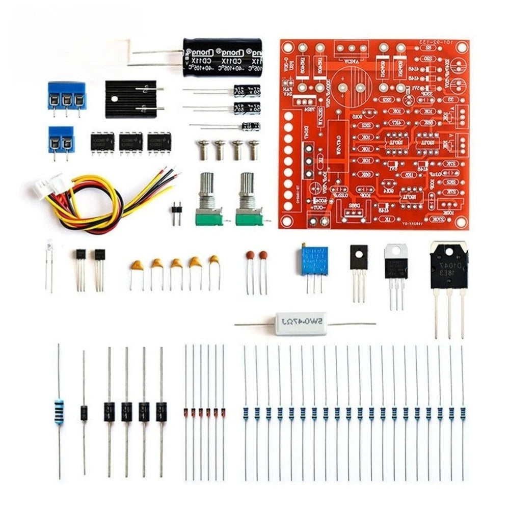 Adjustable Linear DC Power Supply 0-30V 2mA-3A for Hobbyist Electronics