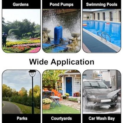 1 Gang Weatherproof Outdoor Light Switch for Garden Pool Patio (IP66 Rated)