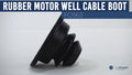 Motor Well Boot for Five Oceans (Up to 5-1/2" Diameter)