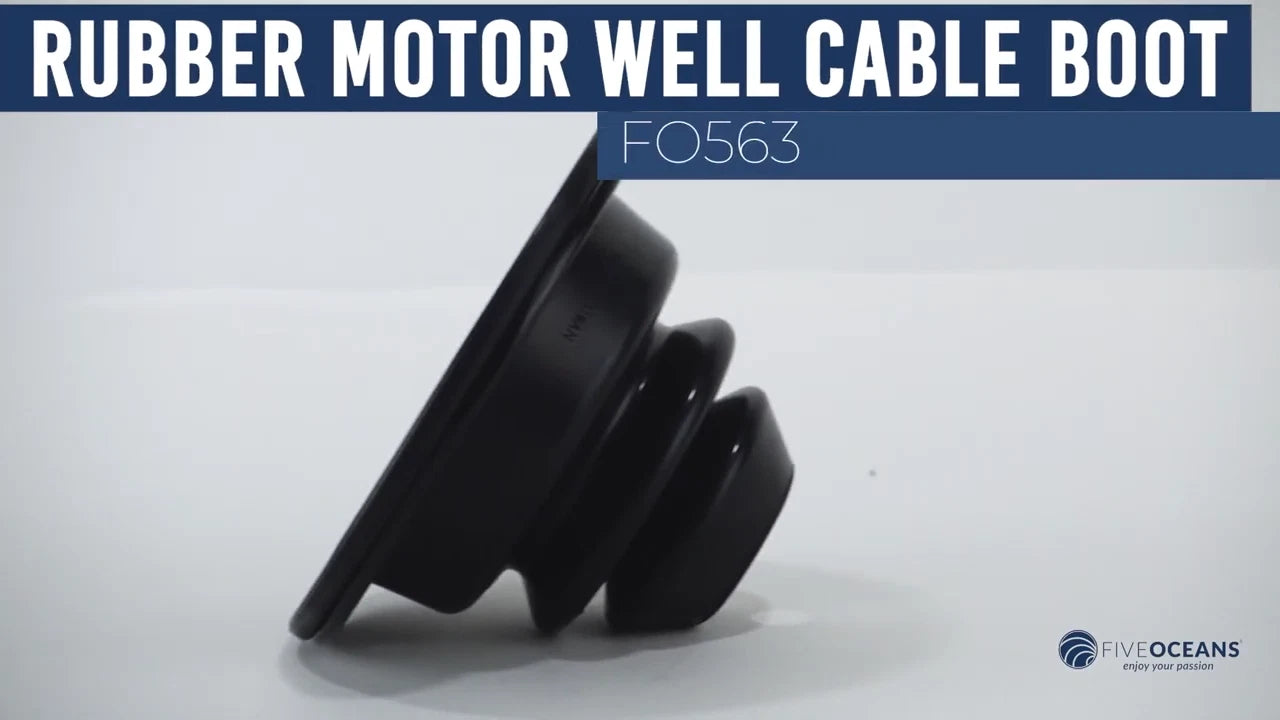 Motor Well Boot for Five Oceans (Up to 5-1/2" Diameter)