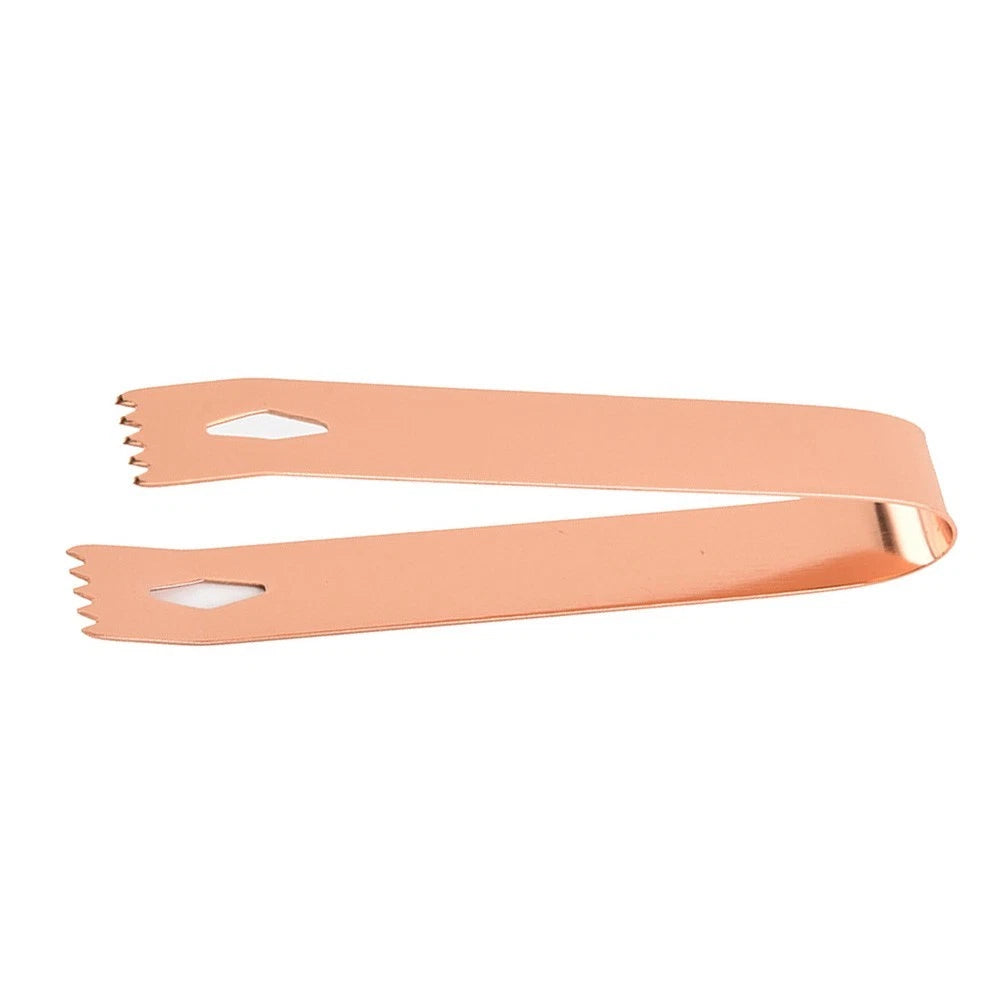 304 Stainless Steel Ice Tongs for Kitchen Use - Rose Gold Finish