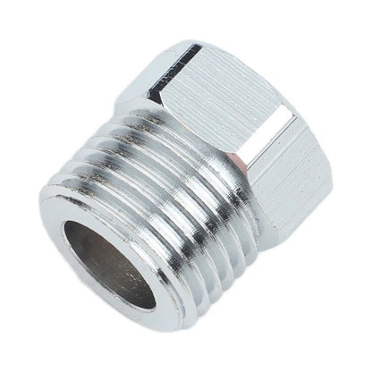 3/8" Female to 1/2" Male Brass Pipe Connector for Pipe Connection
