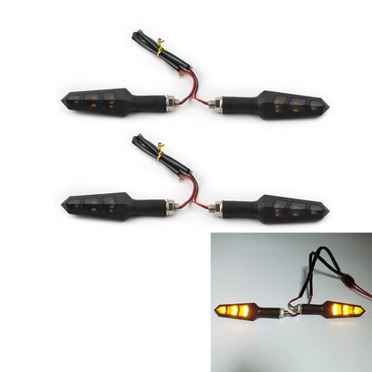 4X LED Turn Signal Indicators for Universal Motorcycle (6 Lights)
