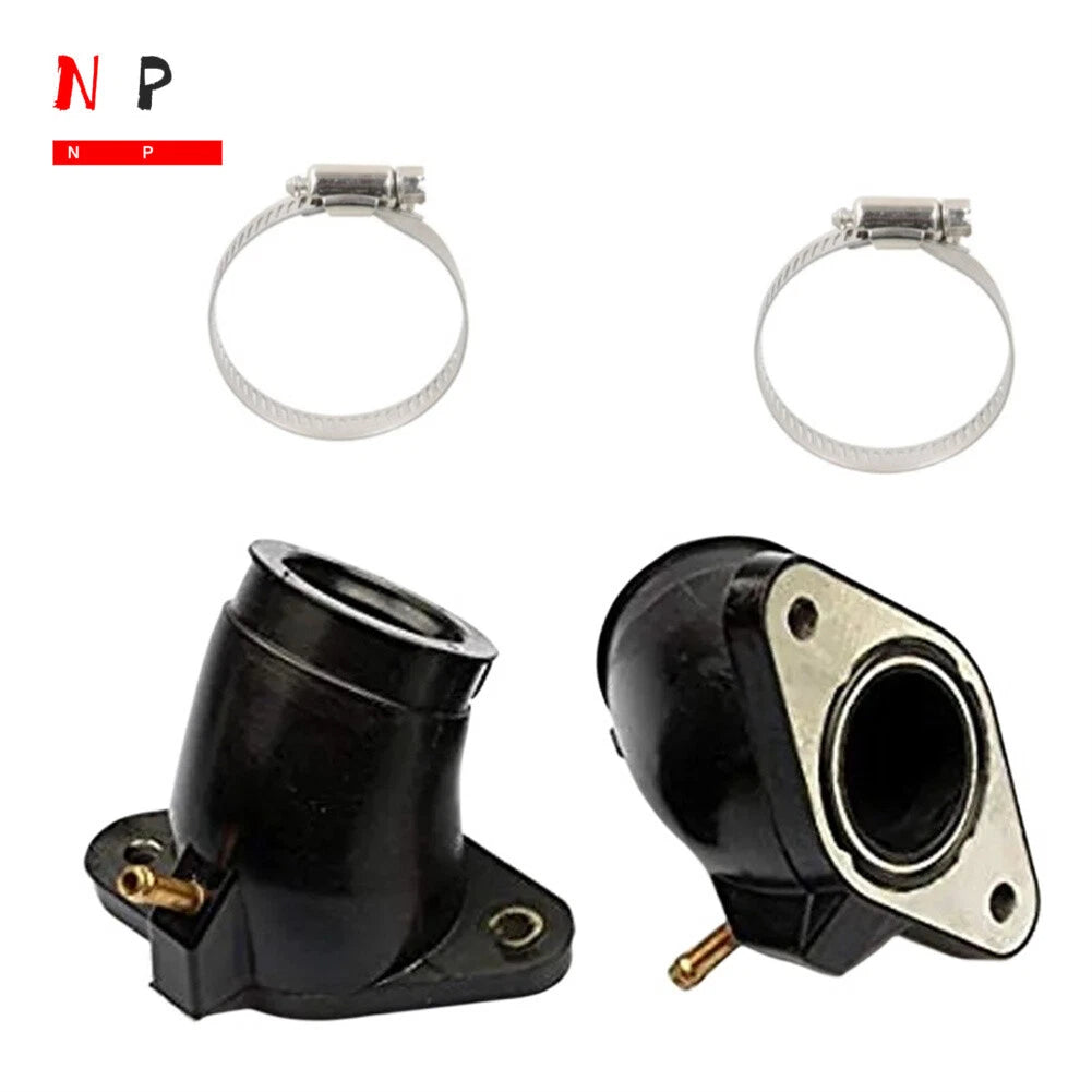 2X Carburetor Intake Manifold Boot for Yamaha XVS650 V-Star (1998–2017)