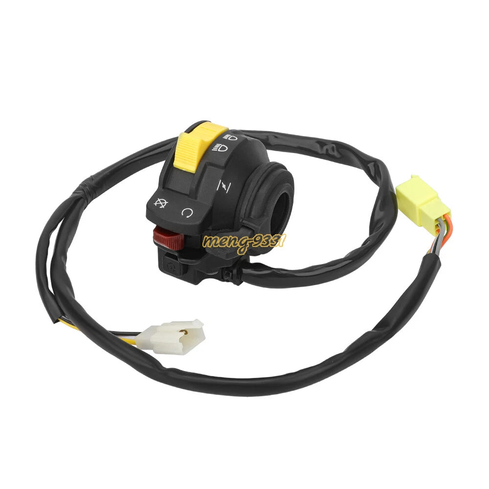 Left Handlebar Start Stop Kill Switch for Suzuki LTF160 QuadRunner (2000–2001)