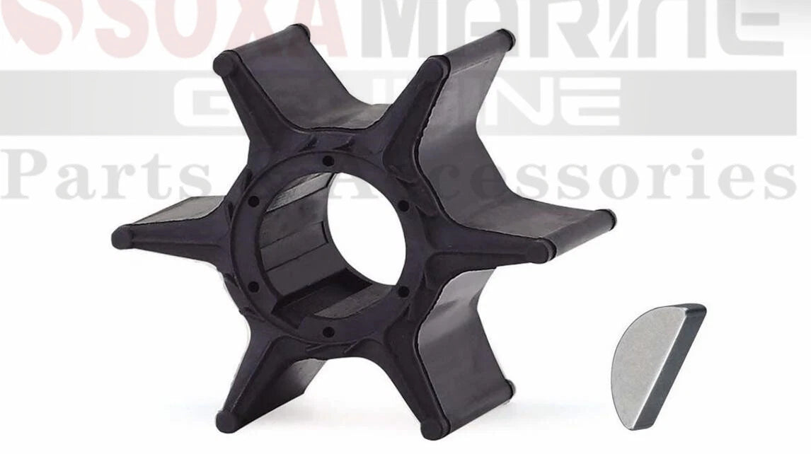 5pcs Water Pump Impellers with Key for Yamaha Outboard Motor (67F-44352-00)