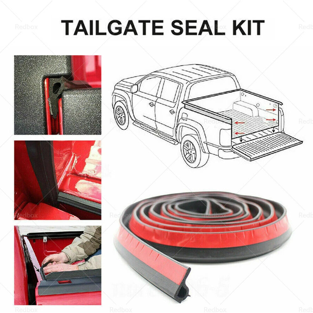Tailgate Rubber Seal for Ford Ranger (2005–2019), Hilux (2005–2019)