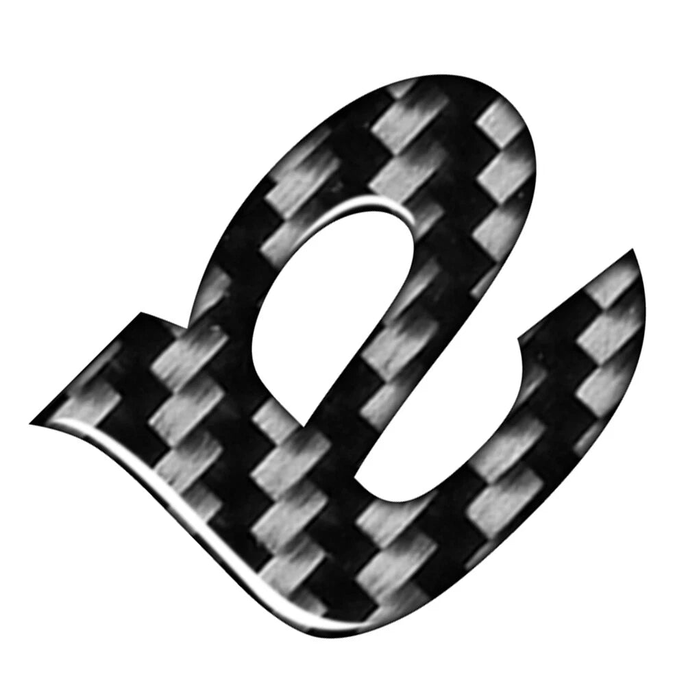 Alphabet Letter Decals for Car Badges (Universal Fit)