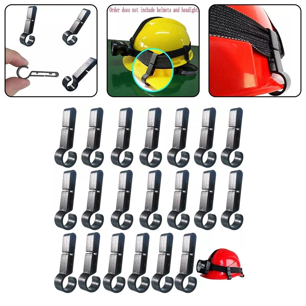 20X Headlamp Attachment Hooks for Hard Hats