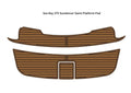 EVA Foam Faux Teak Swim Platform Pad for Sea Ray 370 Sundancer