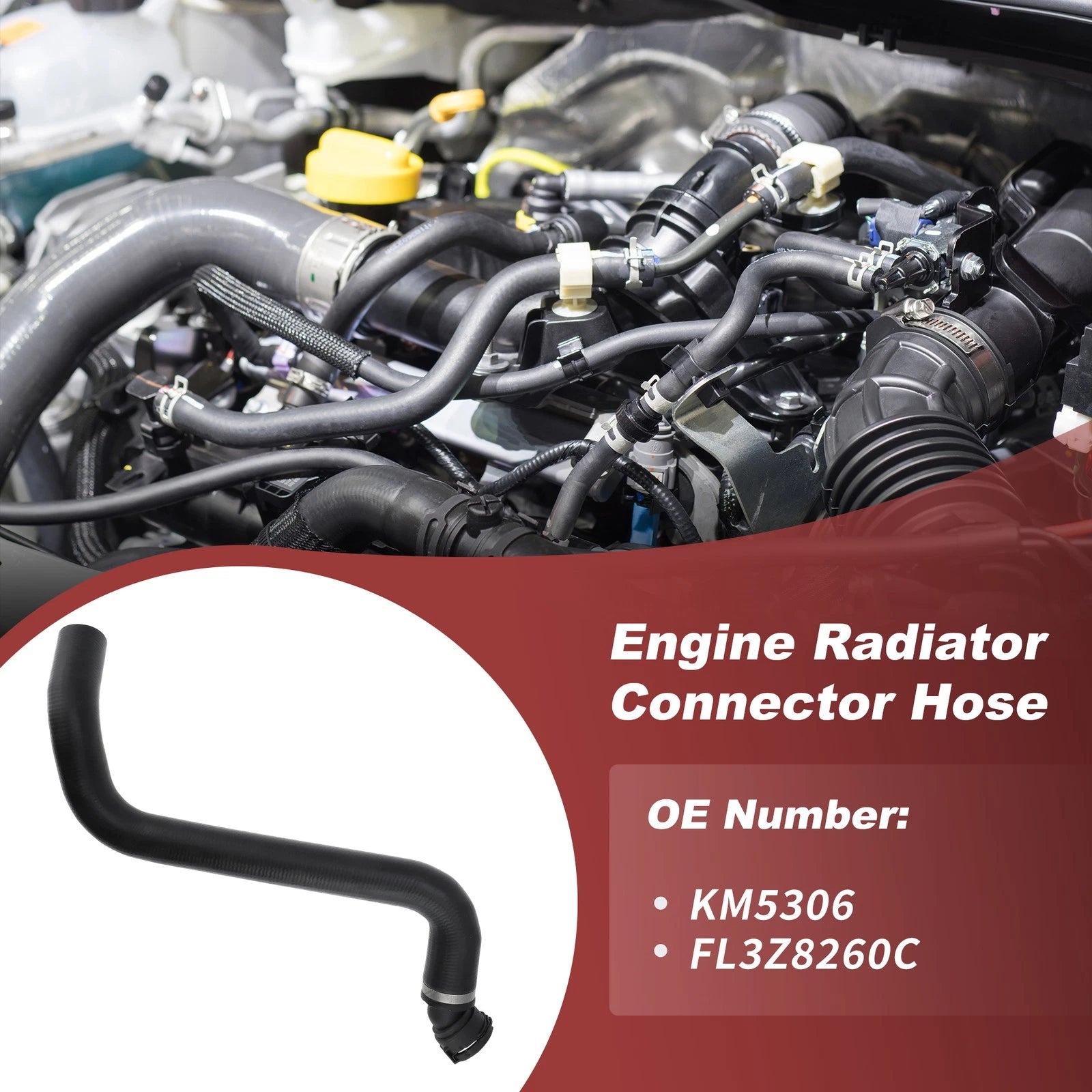 HVAC Heater Water Hose Replacement for Ford F-150 (2014–2017)