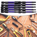 10-Piece Magnetic Screwdriver Bit Set - Wear Resistant