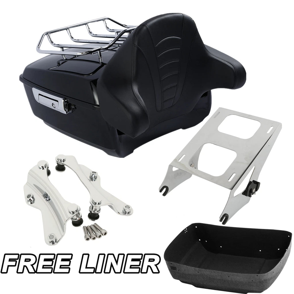 Trunk Mount Rack Docking Kit Pad for Harley Touring Glide (2014–2025)