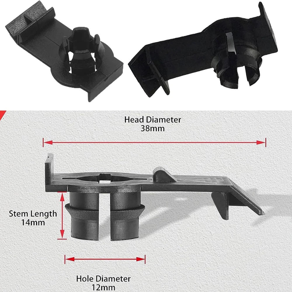 10Pcs Window Regulator Repair Clips for BMW X5 E53 (1999–2007)