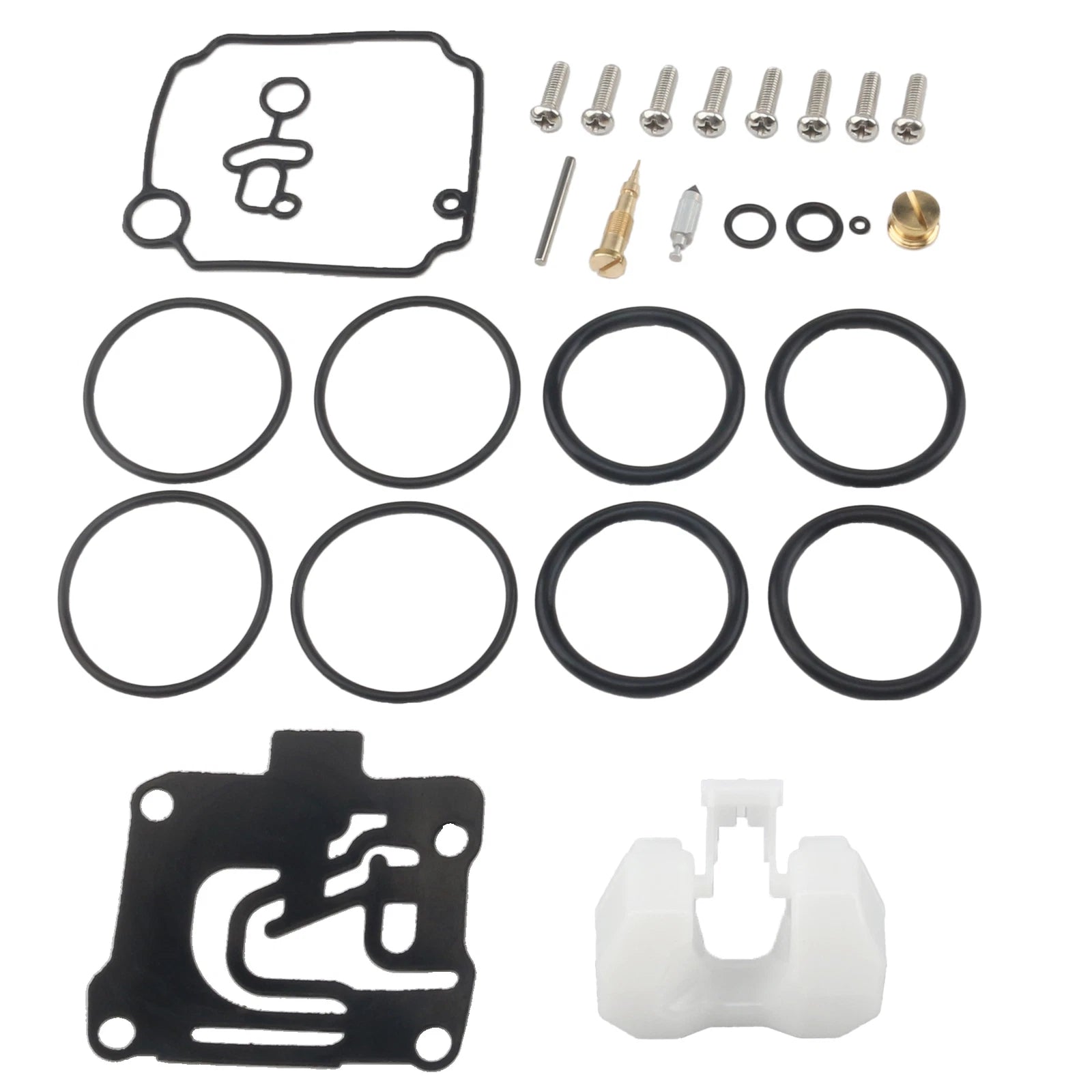 Carburetor Kit for Yamaha 50 HP 4 Stroke (62Y-W0093-11-00, 62Y-W0093-10-00)