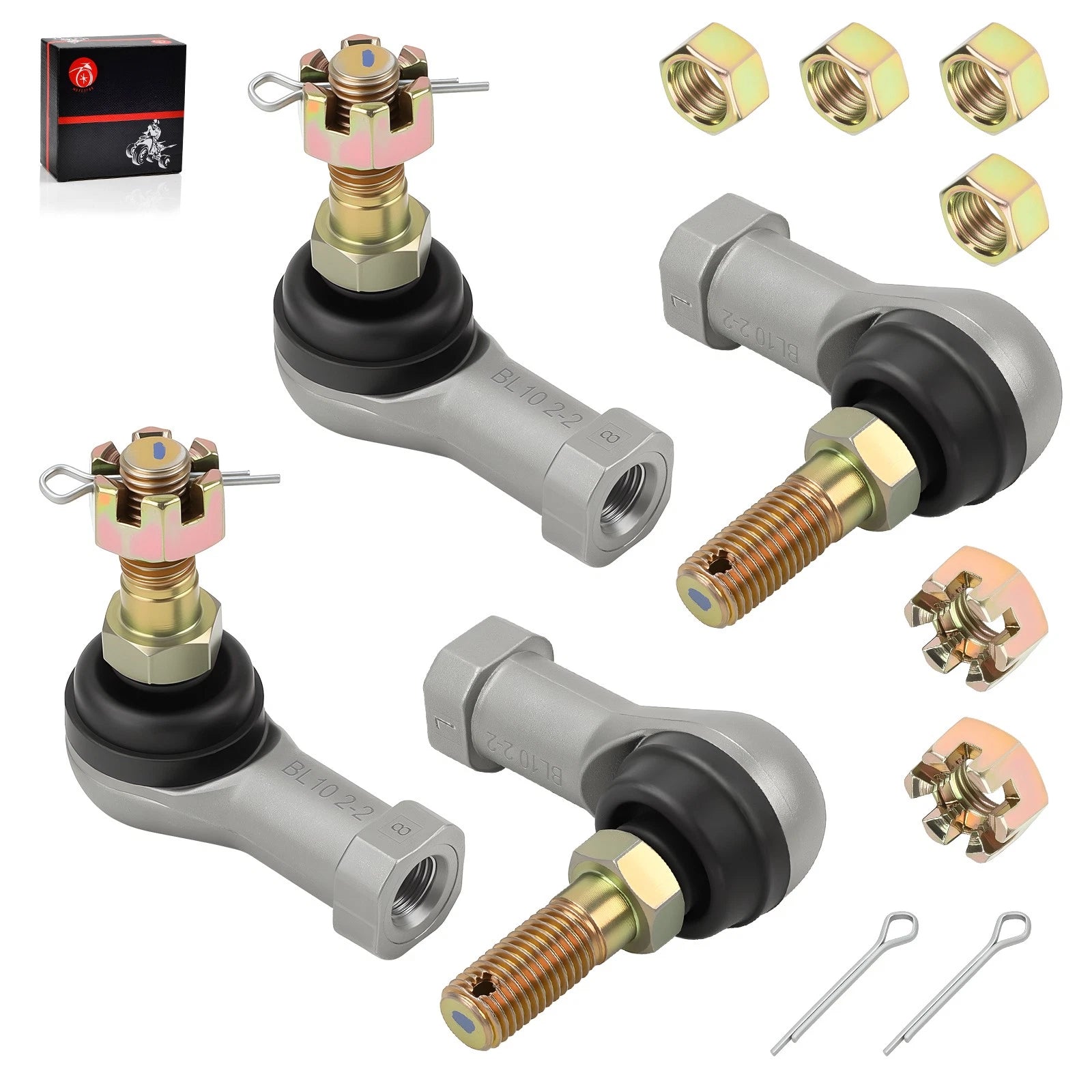 Set of 2 Tie Rod End Kit for Polaris Trail Boss 250 (1995–2005)