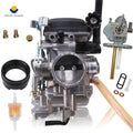 Carburetor & Intake Manifold + Fuel Petcock Valve for Kawasaki Vulcan 800 (1996–2006)