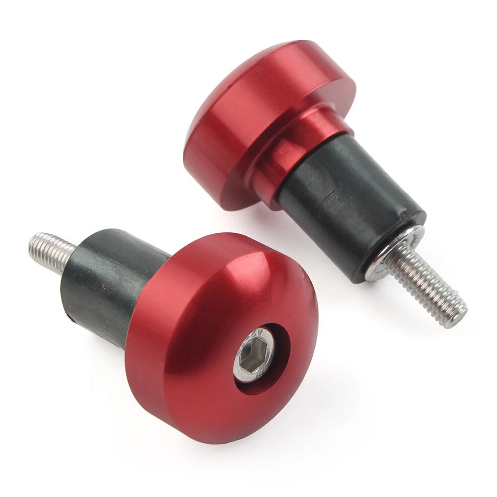 1 Pair Red Aluminum Handlebar Grips for Yamaha YZF-R1 (2000–2023)