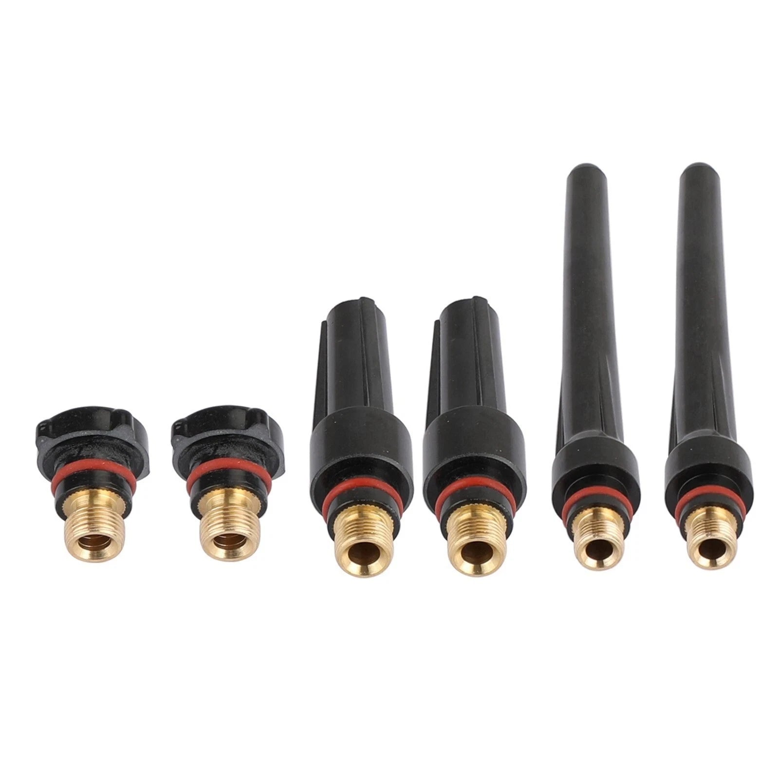 6PCS Back Cover Set for WP17 WP18 WP26 TIG Welding Torch