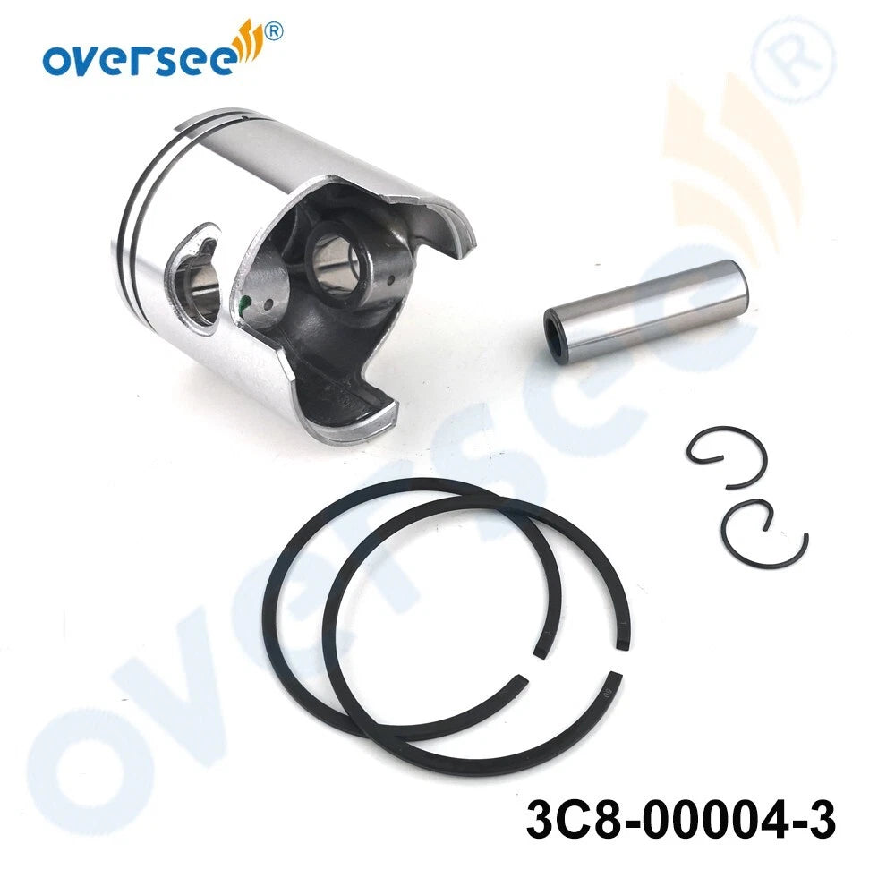 Piston Kit +0.5MM for Tohatsu 40 50HP M40D M50D (3C8-00004-3, 779-96152)