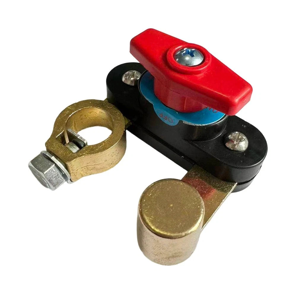 Negative Disconnect Switch for 12V 24V Vehicles (PC Housing, Copper Contacts)