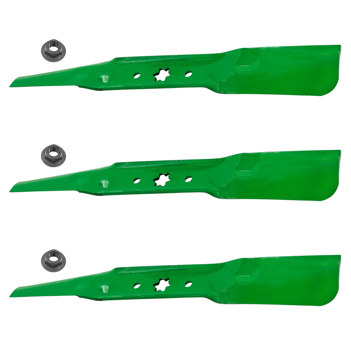 Deck Blades 54 Inch with Nuts for Craftsman Z6600 Z6900 (2017–2018)
