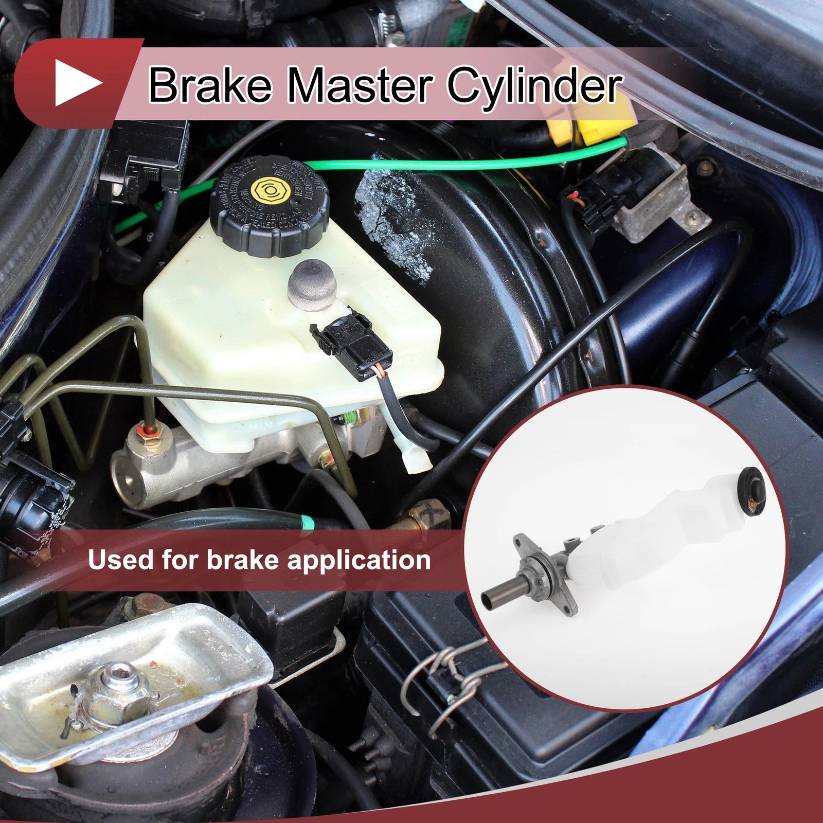 Brake Master Cylinder with Reservoir Replacement for Toyota Camry (2007–2011)