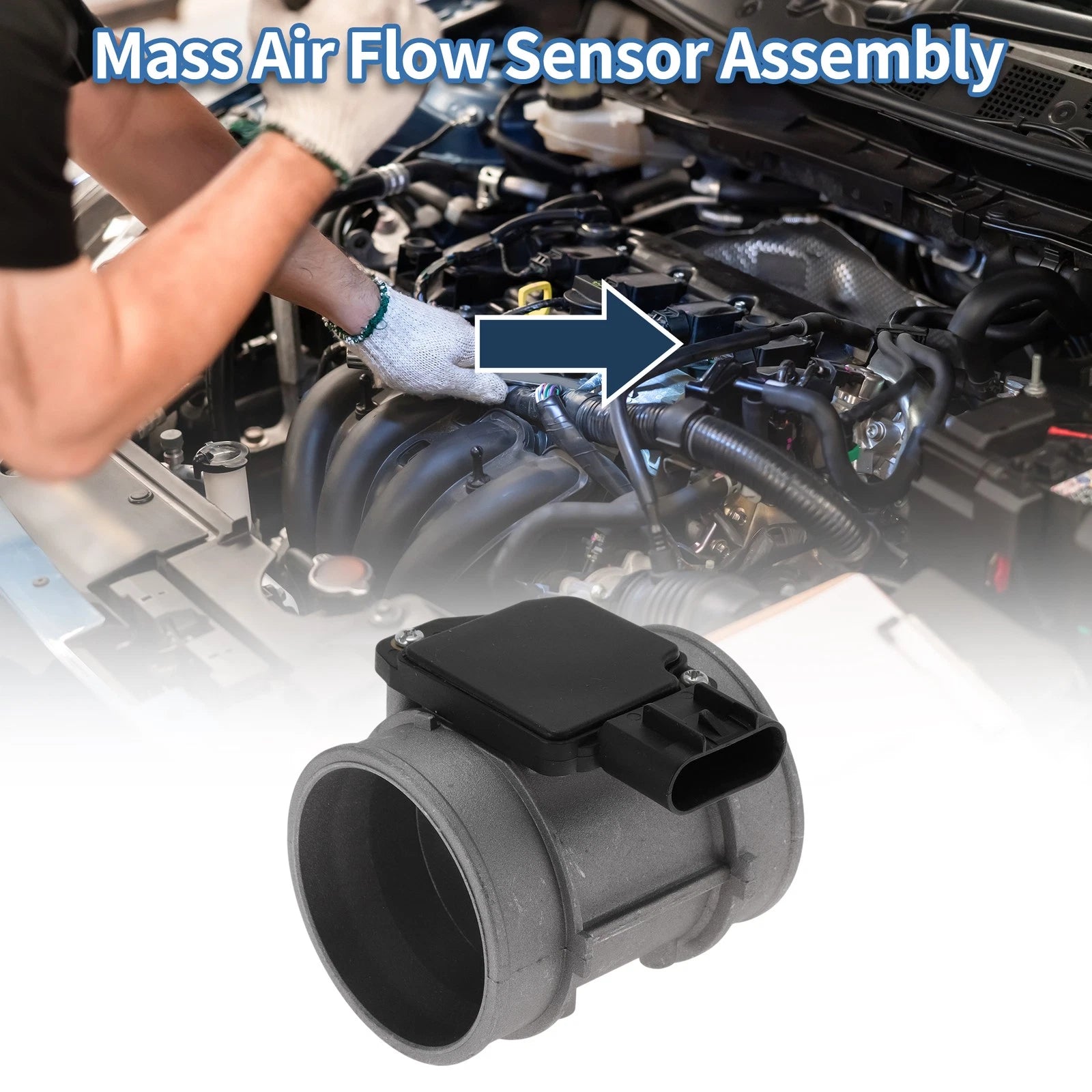 Mass Air Flow Sensor No. 12576059 for Citroen C4L (2013–2018)