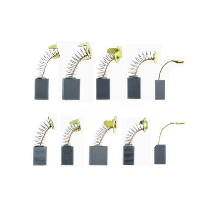 80Pcs Electric Motor Carbon Brushes for Power Tools (Various Sizes)