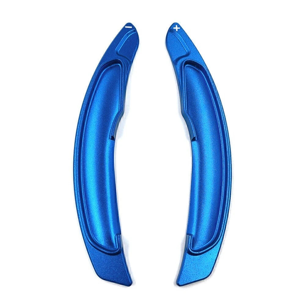Shift Paddle Extension for Mitsubishi Lancer Evo X (2008–2015) - Blue Aluminium