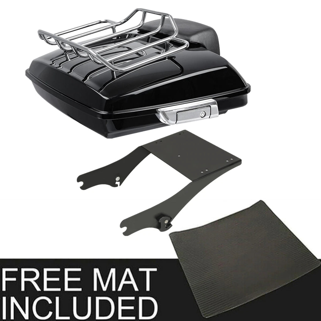 5.5'' Razor Trunk Pad Mount Rack for Harley Touring Electra Glide (1997–2008)