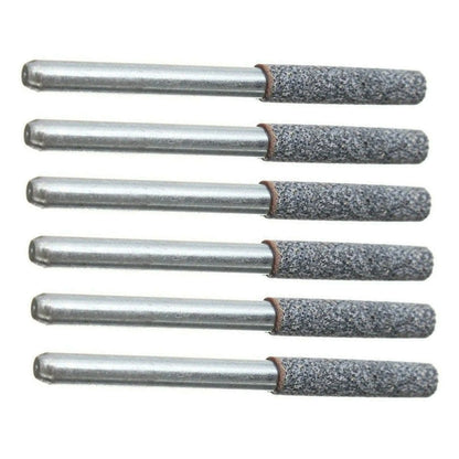 6PCS Diamond Grinding Stone Tools for Chainsaw Sharpener (12V)