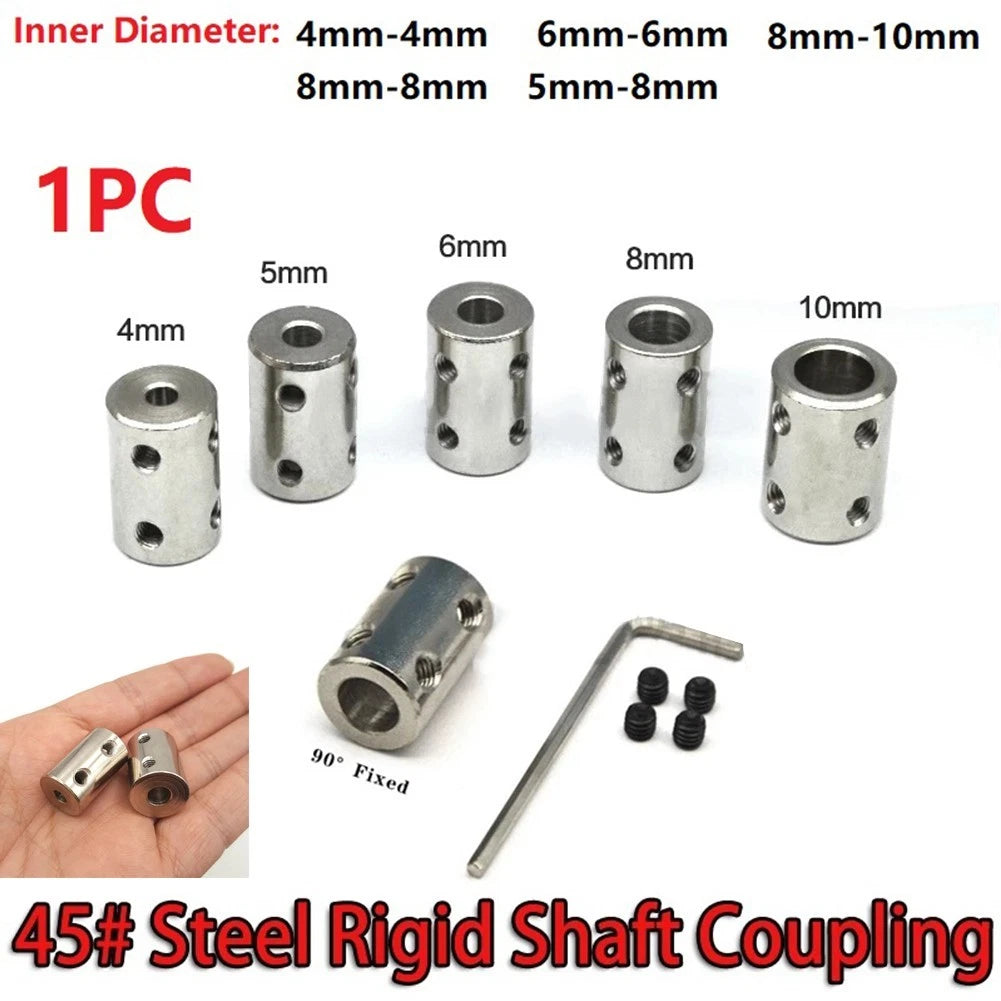 Motor Coupler Connector Sleeve 6mm for Universal Applications (90 Degree)