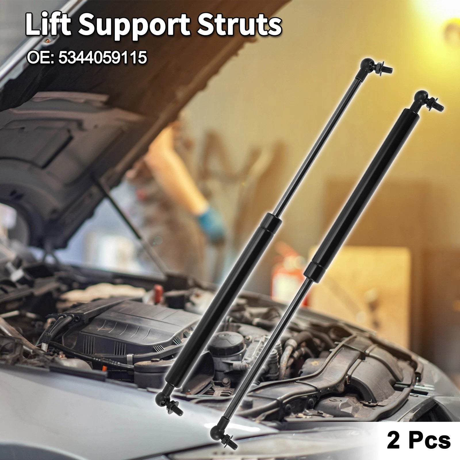 Front Hood Lift Supports Struts Replacement for Lexus LS430 (2001–2006)