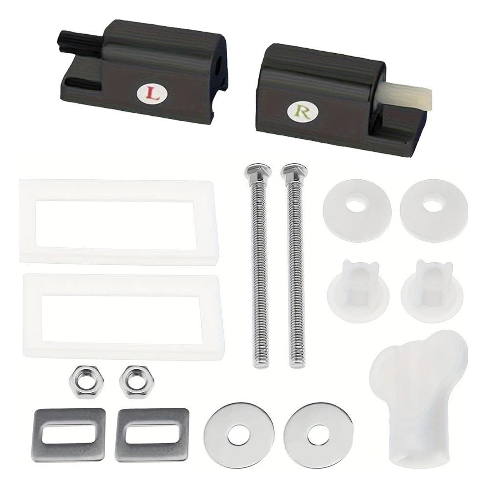 Toilet Seat Hinge Replacement Kit for Bathrooms