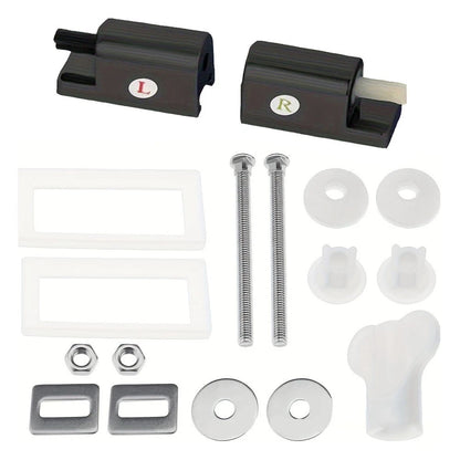 Toilet Seat Hinge Replacement Kit for Bathrooms