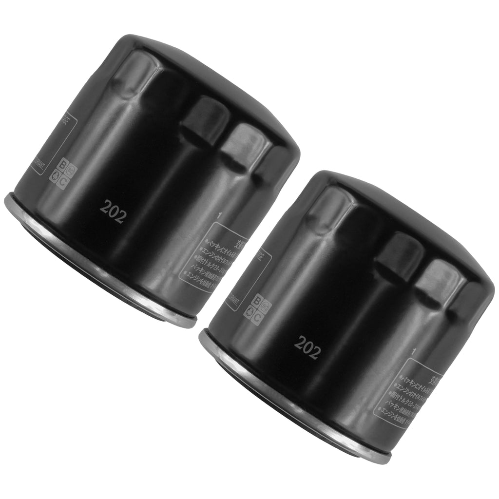 2 Pack Oil Filter Replacement for Kawasaki Mule KVF750 Brute Force KVF750 (2012–2018)