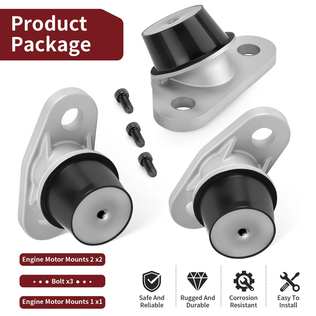 Set of 2 Engine Motor Mounts for Sea Doo GTS 130 (2011–2025) 270000882 270000885