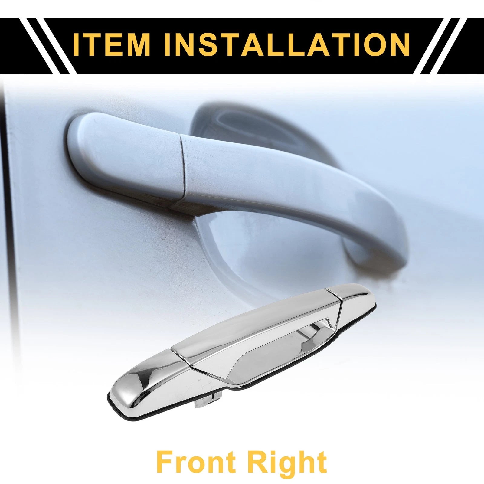Front Right Exterior Door Handle Replacement for Cadillac Escalade (2007–2014)
