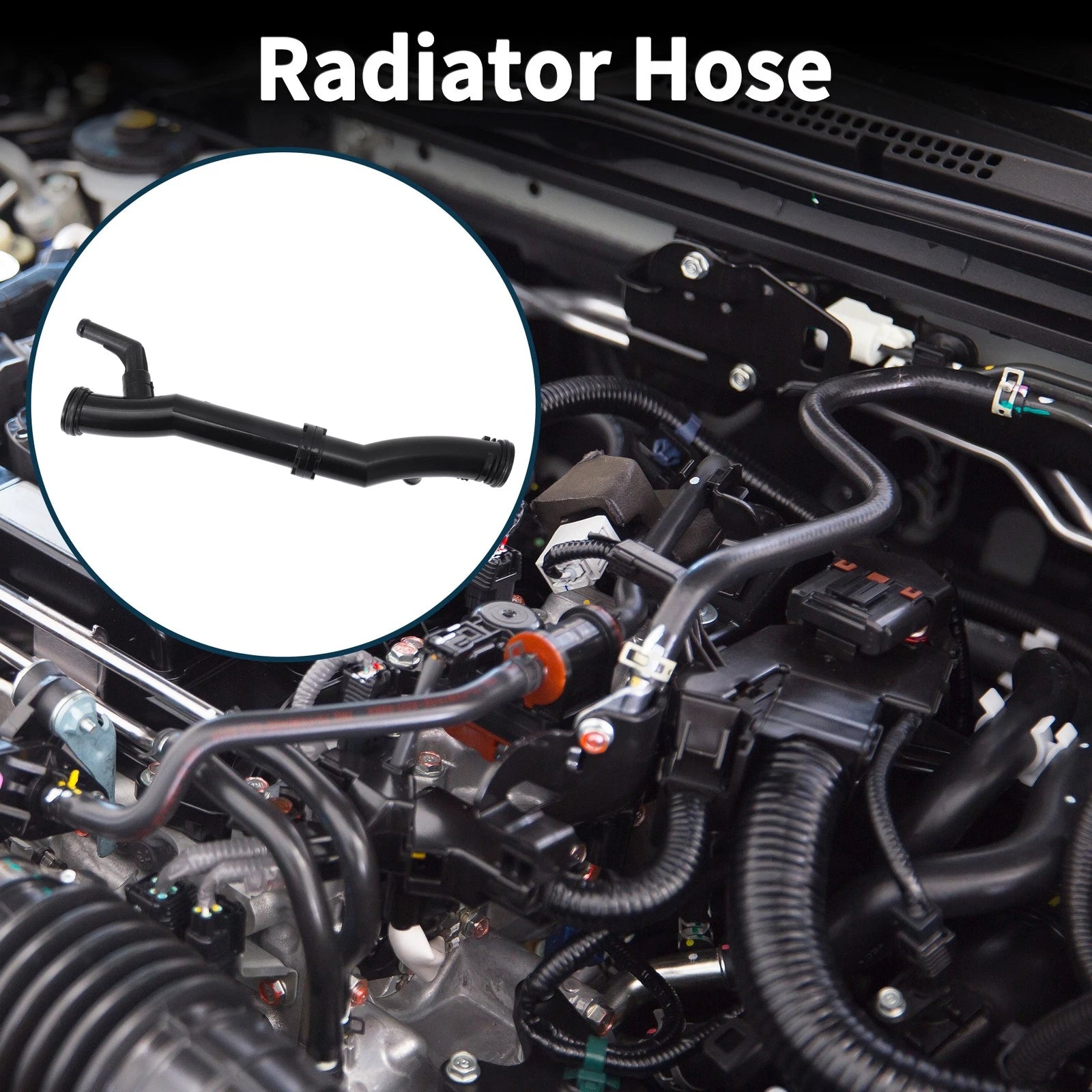 Radiator Hose Coolant Pipe Replacement for Volkswagen Jetta (2011–2014)