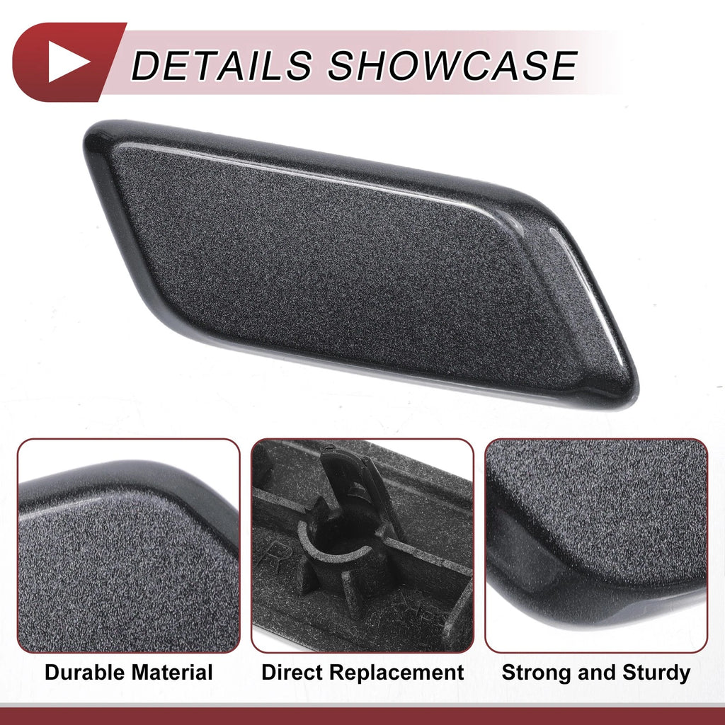Front Right Headlight Washer Nozzle Cap for Lexus RX350 (2013–2015) Grey