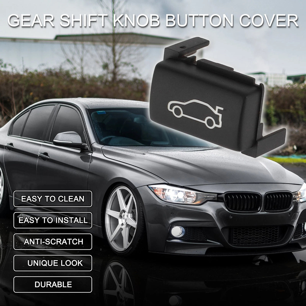 Tailgate Trunk Switch Button Cover Rear for BMW 1 2 3 4 5 6 7 X1 X3