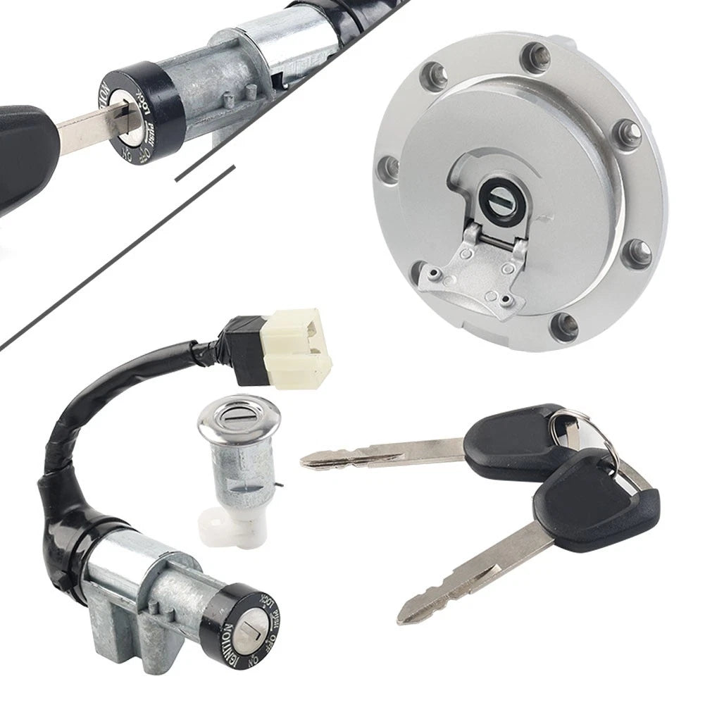Ignition Lock Fuel Cap Cover for Honda CB190R CBF190R (2017–2020)