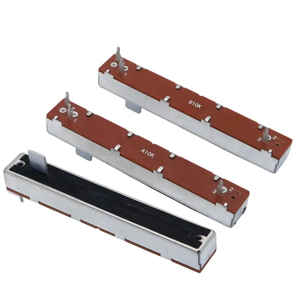 3 Pin Slide Potentiometer for Various Applications (88mm, 10mm Shaft)