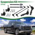 8 Pcs Suspension Kit Tie Rod Ends Sway Bar Link Ball Joint for GMC (2000–2020)