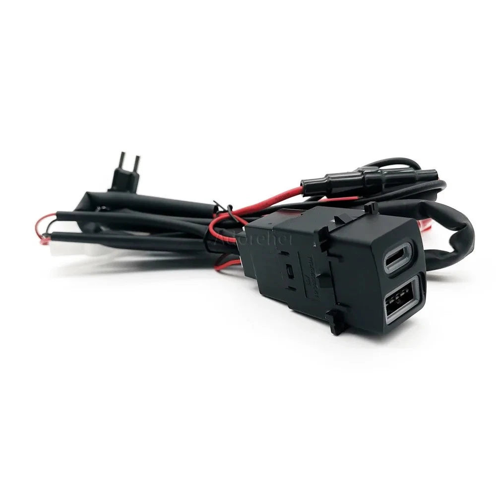 USB-C USB-A Dashboard Switch Charger for Subaru Legacy (2014–2025)